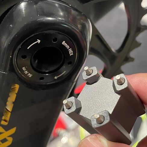 Dub Crank Arm Cap Installation Removal Tool for SRAM BB30, Dub Crankset Self-extracting Cap Extractor Tool, Aluminum in Saudi Arabia