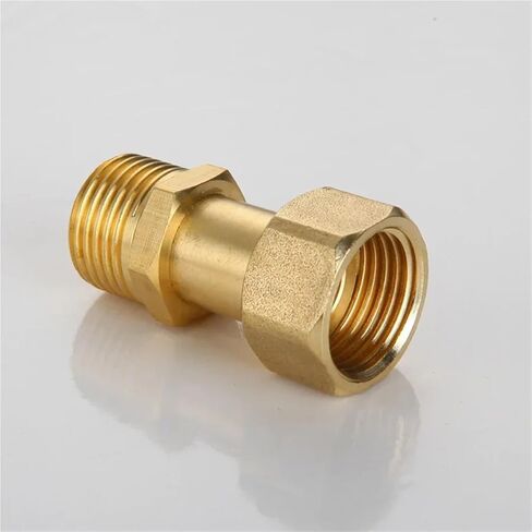 10pcs النحاس سميكة من نوع L-type in-type مفصل 1/2 "3/4" ذكور الخيط الذكور مباشرة من خلال تجهيزات أنابيب أنابيب غاز أنابيب أنابيب المياه (الأحمر) in Saudi Arabia