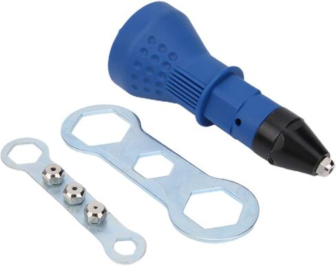 Steel Rivet Adapter Power Tool Accessories for Drilling, Pulling and Tightening Rivets, Suitable for Homework, Made of Steel Material in Saudi Arabia