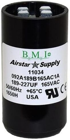 الولايات المتحدة الأمريكية 189-227 MFD UF Electric Motor Start مكثف 165V HVAC 165 VAC V VOLT in Saudi Arabia