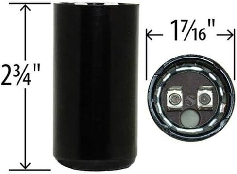 الولايات المتحدة الأمريكية 189-227 MFD UF Electric Motor Start مكثف 165V HVAC 165 VAC V VOLT in Saudi Arabia