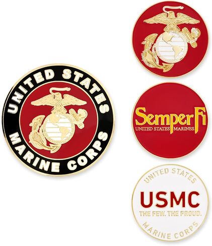 مجموعة هدايا Marine Corps Corps Corps Essentials المرخصة رسميًا ، وأداة Divot ، ومقطع قبعة ، وعلامات الكرة المغناطيسية ، وعلامة كرة غولف كبيرة مع صندوق عرض - هدايا وملحقات in Saudi Arabia