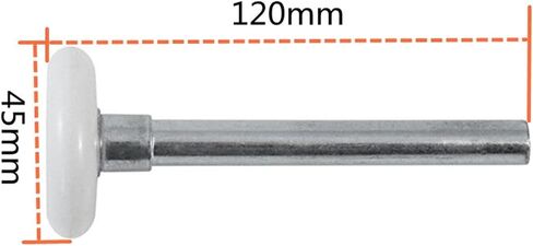 Garage Door Roller Wheel Ball Sealed Bearing 120mm 2 Inch Nylon Amp Steel Wheels 10 Ball-Bearings 4Pcs in Saudi Arabia