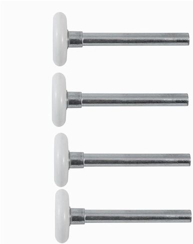 Garage Door Roller Wheel Ball Sealed Bearing 120mm 2 Inch Nylon Amp Steel Wheels 10 Ball-Bearings 4Pcs in Saudi Arabia