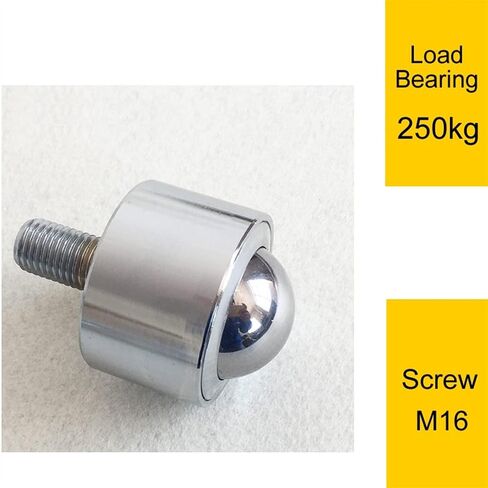 كرة الدوران الكرة مع كرة تسليم شديدة التحمل KSM38-FL M16 الحمل المسمار الدب 250 كجم 1pcs in Saudi Arabia