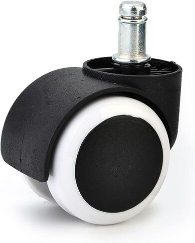 5pcs 50KG Universal Mute Wheel 2 Inch Replacement Caster Rolling Roller Wheels Furniture Hardware(Gray) in Saudi Arabia