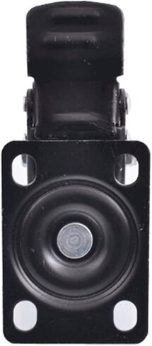 50 مم من المطاط دوارة العجلات Castor Trolley Caster Brake 180 كجم مع الفرامل لكرسي 2 PCS in Saudi Arabia