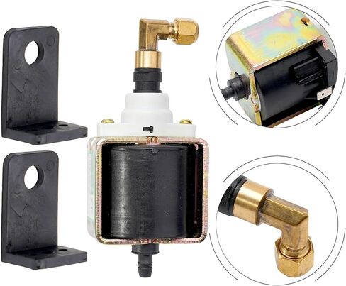 55DCB 48W أضواء المرحلة مضخة زيت Fogger Fogger لـ 2000W 3000W آلة دخان الضباب ، أداء الضغط العالي ، بناء الحديد الزهر ، اللون الأحمر ، AC 110V-220V متوافق (110 فولت) in Saudi Arabia
