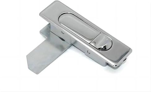 Zinc Alloy Foundation Box Equipment Door Special Lock Electric Cabinet Door Communication Box Cabinets Plane Locks(4sets-509-2-silver) in Kuwait