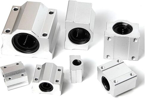1pcs Optical axis Box Linear Slider Bearing seat SCS6 SCS8 SCS10 SCS12 SCS16 SCS20 SCS25 SCS30 SCS35 SCS40(SCS6UU) in Saudi Arabia