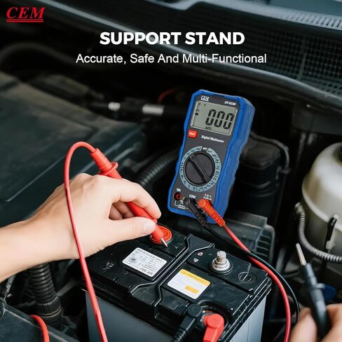 CEM DT-923B 2000 COUNTS Multimeter Digital Multive ، فحص الصمام الثنائي ، اختبار الاستمرارية in Kuwait
