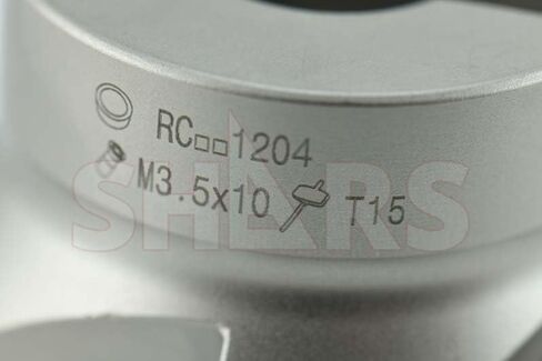 Shars 2-1/2 "5 Flutes Round Face Mill RCKT 1204 إدراج جديد 404-8025 P [ in Saudi Arabia