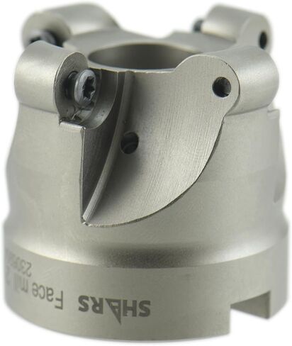 Shars 2 "4 flutes Round Round Face Mill RCKT 1204 أدخل جديد 404-8024 P [ in Saudi Arabia