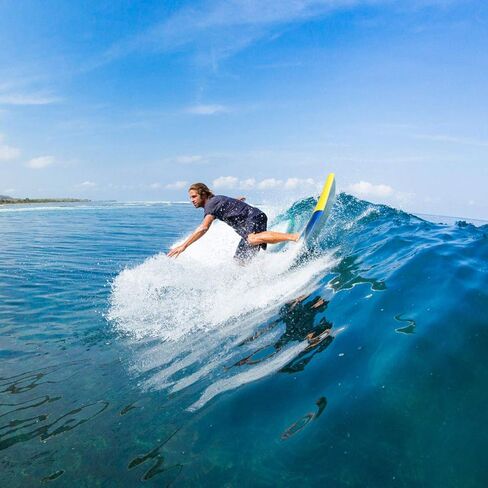 Gymax Surfboard ، لوحة مجداف ذات 6 أقدام مع زعانف ومقود سلامة قابلة للإزالة ، لوحة مجداف خفيفة الوزن غير قابلة للانزلاق للمراهقين ، البالغين ، المبتدئين in Saudi Arabia