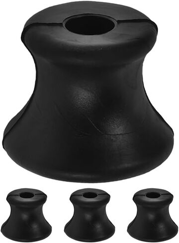 Cabilock 4PCS Tuning Fork Rubber Rubber Rubber للحصول على دعم مستقر ، وملحقات شوكة ضبط محمولة للعلاج الصوتي ، واليوغا ، والتأمل ، واستخدام المنزل in Kuwait