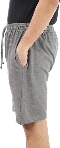 At The Buzzer Sweat Shorts for Men with Pockets and Drawstring in Kuwait