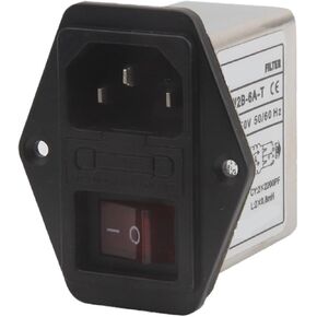 CW2B-10A-T with Light IEC Socket Filter with Switch CW2B-6A-T, CW2B-3A-T(Cw2b-10a-twithredswitch) in Saudi Arabia