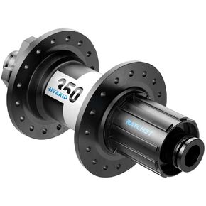 DT Swiss 350 Hybrid Rear Hub - 12 x 148mm, 6-Bolt, HG 11 MTN, Black, 32h, 24pt in Saudi Arabia