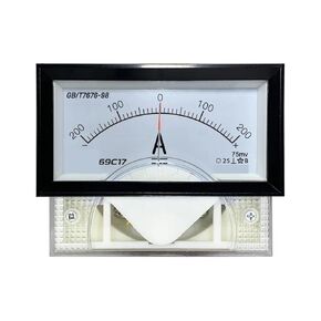 69C17 ± DC مقياس الثنائيات 75MV + Shunt 50A 100A 200A أداة مثبتة 1PCs (-150A إلى 150A 75MV) in Kuwait