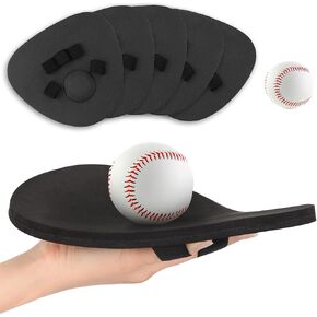 لعبة البيسبول والكرة اللينة القفاز الميداني ، مدرب الرغوة ، قفاز التدريب على اليدين فطيرة البيسبول القفازات المعدات للشباب البالغين الضرب in Kuwait