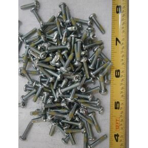 حزمة جديدة من مسامير الماكينة 6-32 × 5/8 Phillips Pan Head Steel الزنك W/تصحيح الكثير من 100#3681 متعددة الأغراض مجموعة متنوعة شاملة للأجهزة WNYNEH04716 in Saudi Arabia