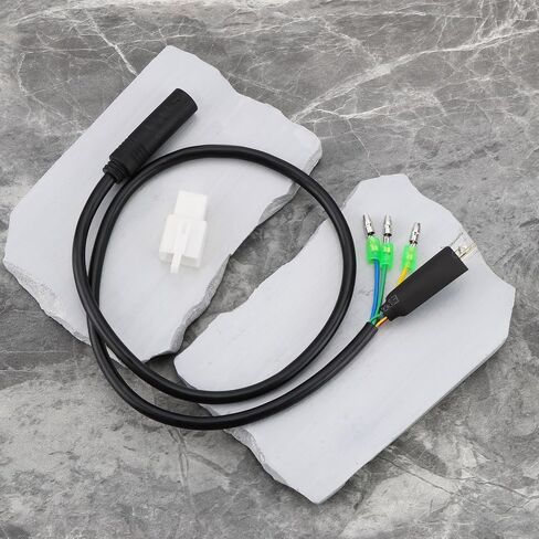 9Pin 12-72V Hub Motor Convert Extension Cable Waterproof Connector with Plug Suitable for 250W-1200W Electric Bicycle Motor (60cm) in Saudi Arabia