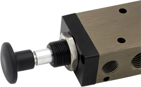 Push-Pull Valve 5 Port 2 Position 4L Series 4L110-06 4L210-08 4L310-10 4L410-15 PNEUMATIC CONTROL VALVE (PC 10MM MOTTINGS ، 4L210-08) in Kuwait