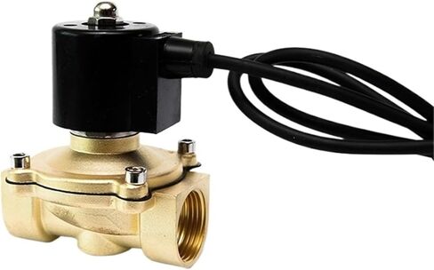 1-1/4 "عادةً صمام الملف اللولبي النحاسي الملقح للماء 110 فولت 24V 24V 24V للانتقال تحت الماء (220 فولت) in Kuwait