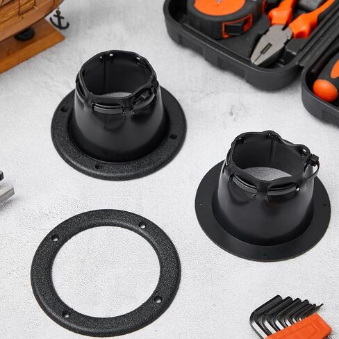 2 Pcs Marine Cable Boot 4.7" Od 3.2" ID Waterproof Marine Wire Cover for Organize Protect Boat Transom Steering Wires and Fuel Lines (No Screws) in Saudi Arabia