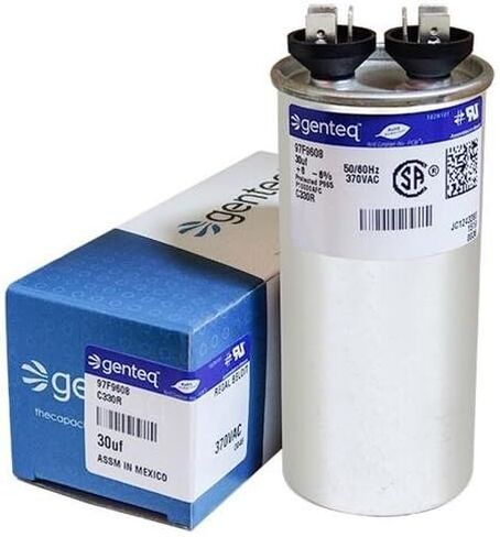 GE 97F9608-30 uf MFD 370 Volt VAC Genteq Replacement Round Run Capacitor in Saudi Arabia