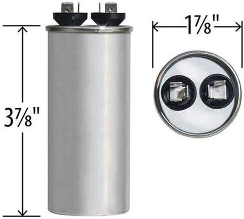 GE 97F9608-30 uf MFD 370 Volt VAC Genteq Replacement Round Run Capacitor in Saudi Arabia