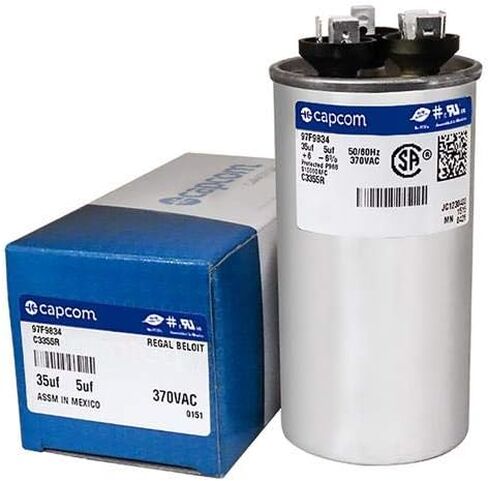 97F9834 35 + 5 UF MFD 370 VAT - CAPACITOR ROLE RUND BY BY CAPCOM in Saudi Arabia