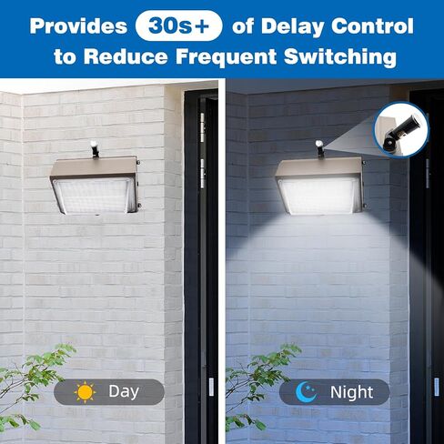 Automatic Lighting Sensor Switch 2pcs Photoelectric Switch for Outdoor Light Photo Cell Sensor with Time Delay Temperature Compensation Water-Resistant in Saudi Arabia