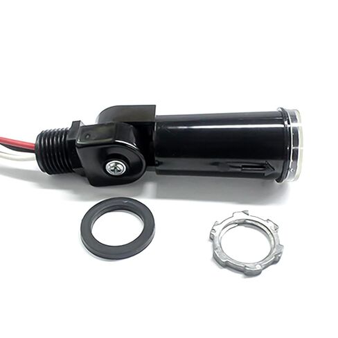Automatic Lighting Sensor Switch 2pcs Photoelectric Switch for Outdoor Light Photo Cell Sensor with Time Delay Temperature Compensation Water-Resistant in Saudi Arabia