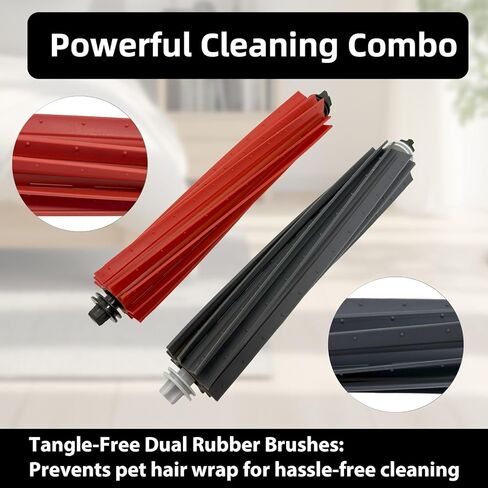 2Set S8 Pro Ultra Main Brush بديل لـ Roborock S8 Pro Ultra و S8 و S8+و Q5 Pro و Q5 Pro+و Q8max و Q8max+Robot Vacuum Brush Brush in Kuwait