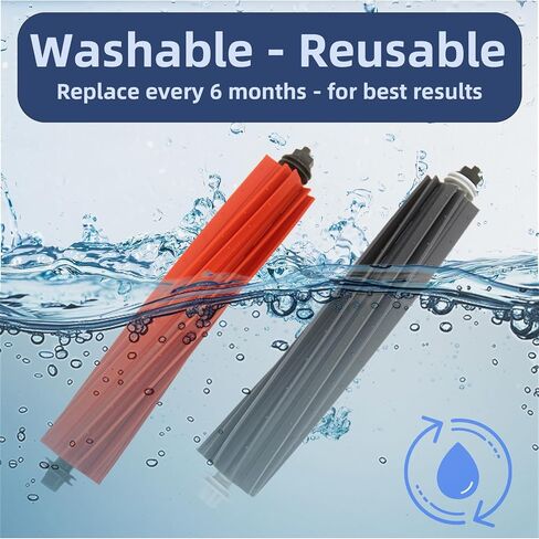2Set S8 Pro Ultra Main Brush بديل لـ Roborock S8 Pro Ultra و S8 و S8+و Q5 Pro و Q5 Pro+و Q8max و Q8max+Robot Vacuum Brush Brush in Kuwait