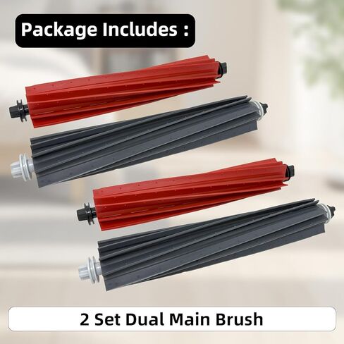 2Set S8 Pro Ultra Main Brush بديل لـ Roborock S8 Pro Ultra و S8 و S8+و Q5 Pro و Q5 Pro+و Q8max و Q8max+Robot Vacuum Brush Brush in Kuwait