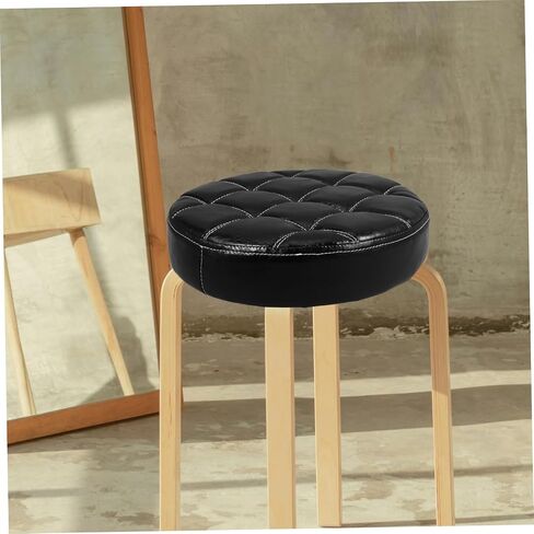 Replacement Round Stool Seating Surface Versatile Bar Stool Cushion for Home Office and Restaurant Use Crafted with Durable PU and Foam for Aesthetic Appeal and Stability in Saudi Arabia