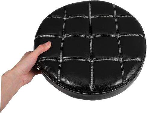 Replacement Round Stool Seating Surface Versatile Bar Stool Cushion for Home Office and Restaurant Use Crafted with Durable PU and Foam for Aesthetic Appeal and Stability in Saudi Arabia