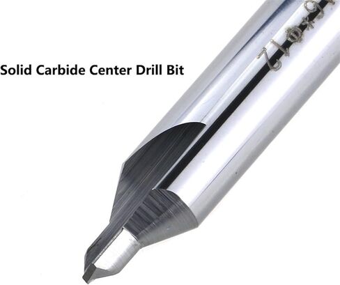 1PC A1-A6 Solid Carbide Center Drill Bits Set A Type Countersink Chamfer 60 Degree Tungsten Steel Hole Bit(A4xD8x60) in Saudi Arabia