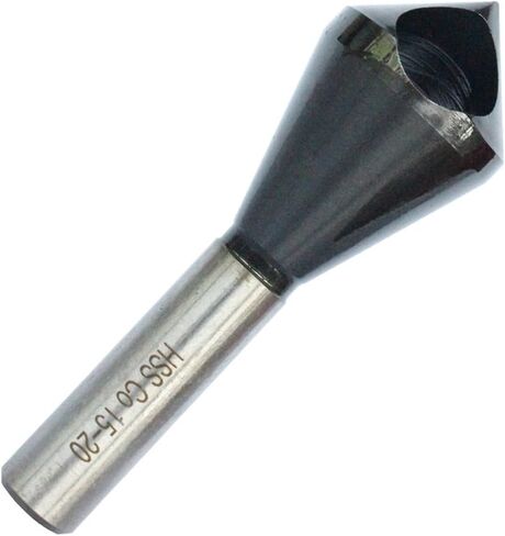 C.Tersink Drill Bits HSS M2 M35 Cobalt Deburring 90 درجة شطب من النوع 1PCs (M2 Titanium المطلية ، 10-15 ملم) in Saudi Arabia