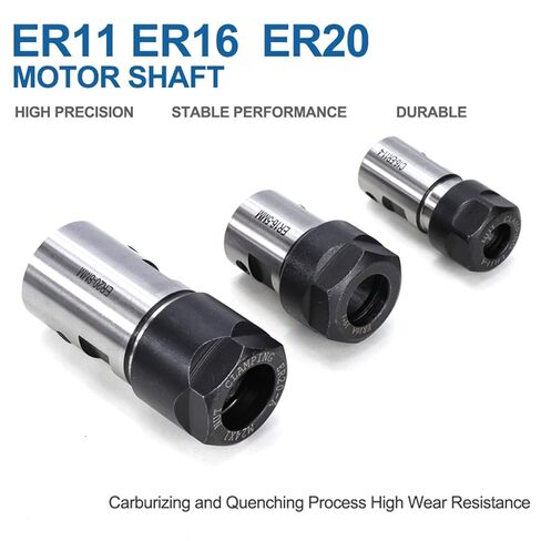 مخرطة تشاك ER11 ER16 ER20 COLLET Chuck Shaft ROD ROD 4MM-16MM 1PCS (C16-ER11A-35L-4MM) in Saudi Arabia