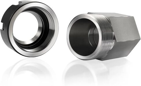Square ER32 Collet Block Chuck Hard Steel Hex Er Spring Chuck Block لمخرطة حامل أداة قطع آلة القطع 1PCs (Hex ER 32) in Saudi Arabia