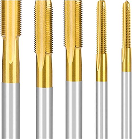 Screw Tap Drill M2-M12 Thread Tap Straight Flute 90-150 Length Metric Machine Plug Tap for Metal Screw Threading Tools 1Pcs(M12x120) in Saudi Arabia