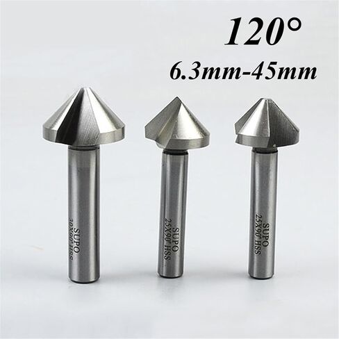 6.3-45mm HSS 3 Flute 120 درجة شامرف in Saudi Arabia