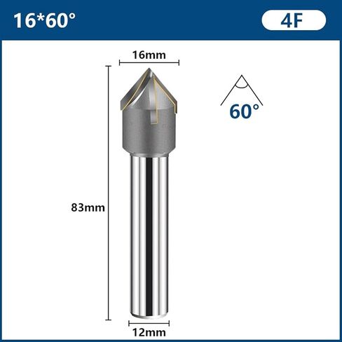شارع مع كربيد النحاس 16-40 مم 60/90 درجة أدوات المعادن شطب 1pcs (35x60deg x6fx12mm) in Saudi Arabia
