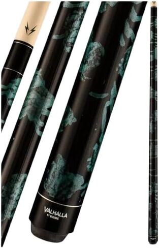 Valhalla Viking 200 Series No Wrap 2 قطعة 58 "تجمع Cue Stick + Bonus Williard Nickel Tip Tool in Kuwait