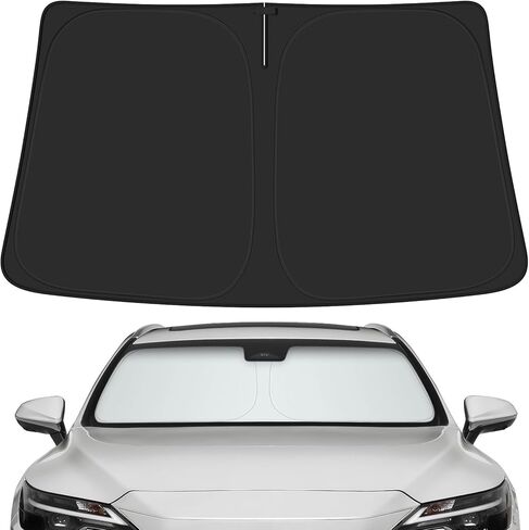 Car Windshield Sun Shade for Kia 2022-2025 Carnival Accessories (OEM Design) عزل عزل قابلة للطي Sunshade للحماية النهائية in Kuwait