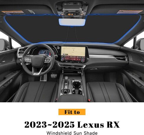 Car Windshield Sun Shade for Kia 2022-2025 Carnival Accessories (OEM Design) عزل عزل قابلة للطي Sunshade للحماية النهائية in Kuwait