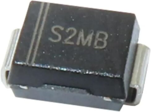 50pcs SMD Schottky Rectifier Diode RL207 S2M SMB/SMA DO-214AA 2A1000V 1N5399 (S2M-SMB) in Saudi Arabia